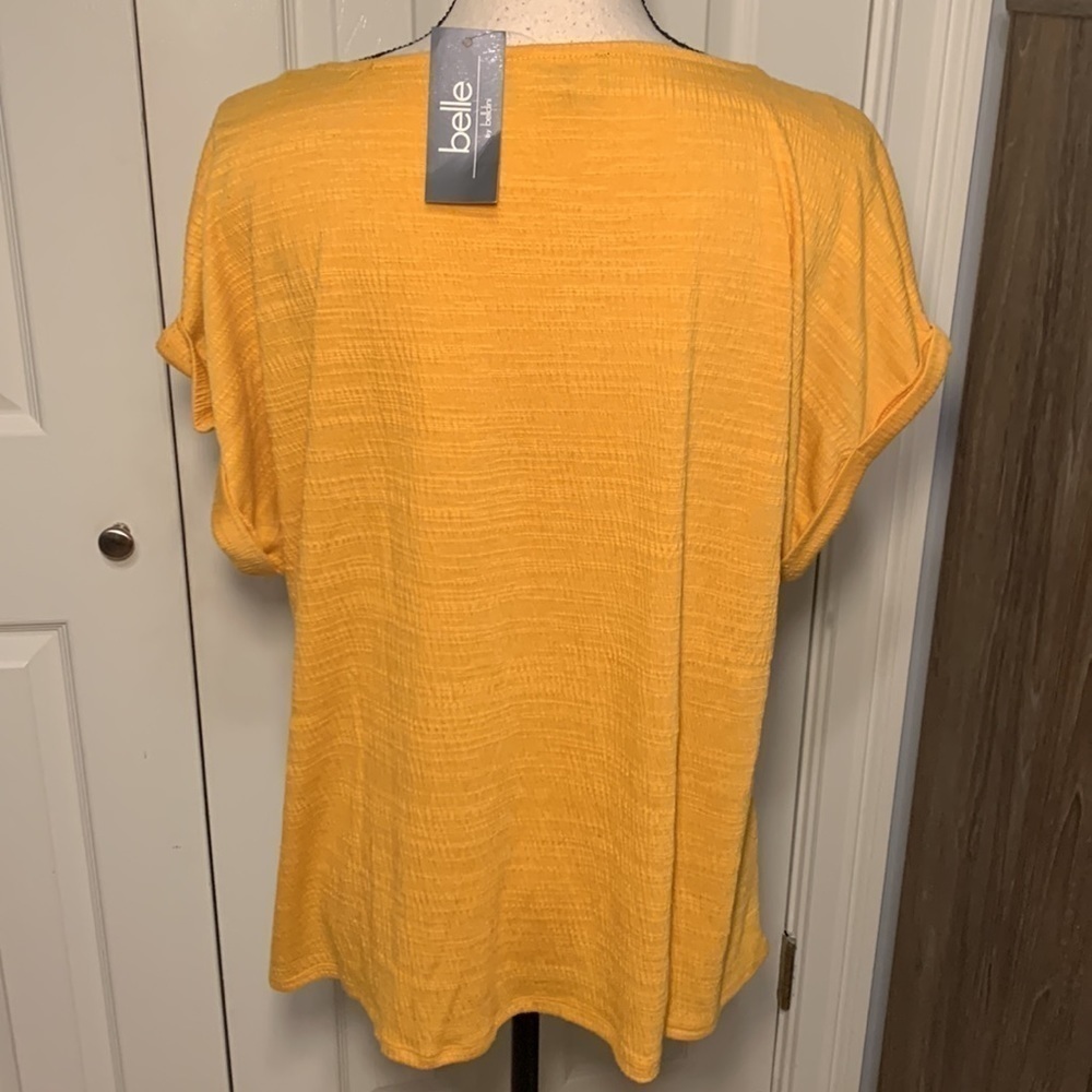 Belle by Belldini Short Sleeve Top - Picture 5 of 7